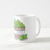 Mug Fresh Green Apple Harvest Barrel Granny Smith (Devant droit)