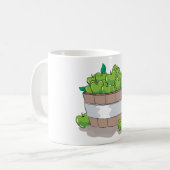 Mug Fresh Green Apple Harvest Barrel Granny Smith (Devant gauche)