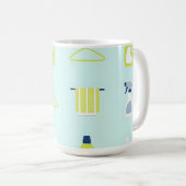 Mug Fresh Laundry Day Pattern (Devant droit)