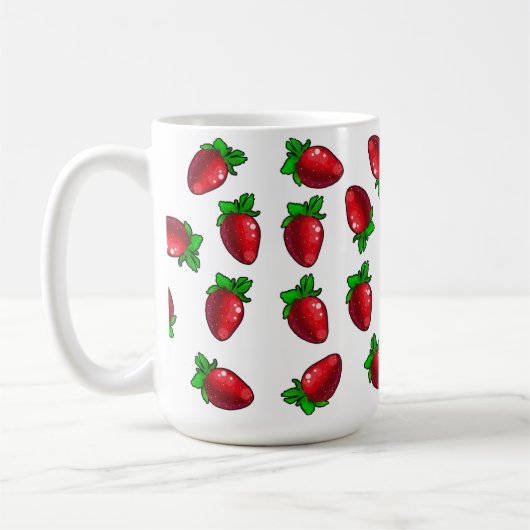 Mug Fresh Strawberries (Gauche)