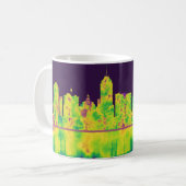 Mug Fresno California Skyline (Devant gauche)