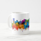 Mug Fresno California Skyline (Devant gauche)