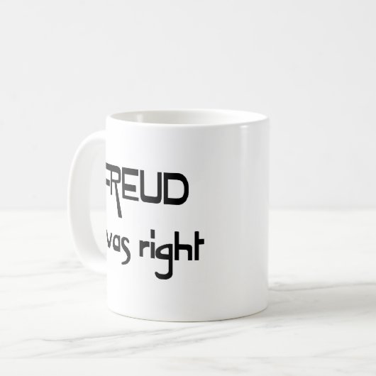 Mug freud avait raison (Devant gauche)