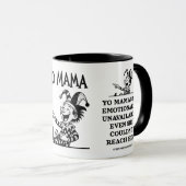 Mug freudian yo mama jokes - emotionally unavailable (Devant droit)