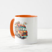 Mug friandise spéciale camion alimentaire (Devant gauche)