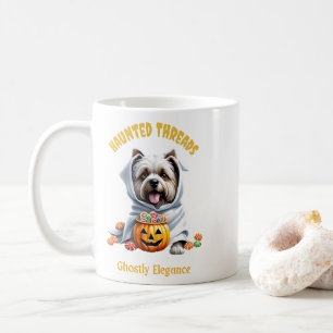 Mug Friandises fantômes mignonnes Yorkie Pup Halloween