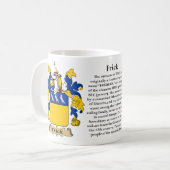 Mug Frick, l'origine, la signification et la crête (Devant gauche)
