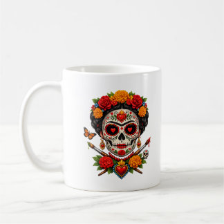 Mug Frida Catrina Artiste SugarSkull–Día de los Muerto