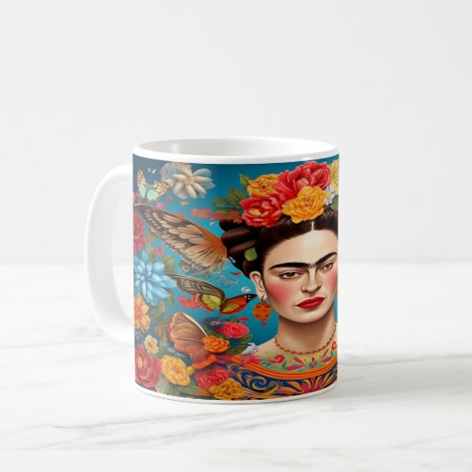 Mug Frida Kahlo (Devant gauche)