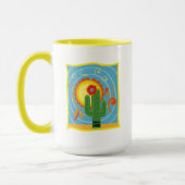 Mug Frida Kahlo Cactus Graphic (Gauche)