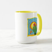 Mug Frida Kahlo Cactus Graphic (Devant droit)