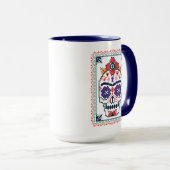 Mug Frida Kahlo | Calavera (Devant droit)