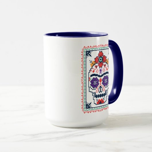 Mug Frida Kahlo | Calavera (Devant droit)