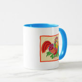 Mug Frida Kahlo Chicken Graphic (Devant droit)