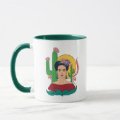 Mug Frida Kahlo Desert Graphic (Gauche)