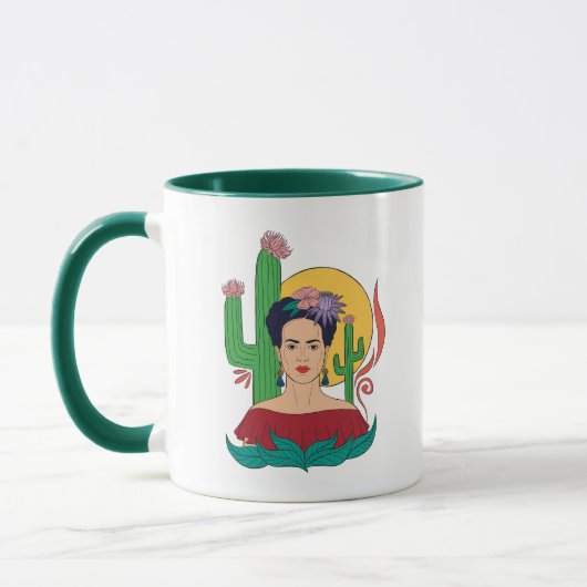 Mug Frida Kahlo Desert Graphic (Gauche)