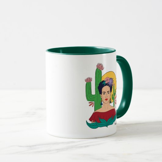 Mug Frida Kahlo Desert Graphic (Devant droit)