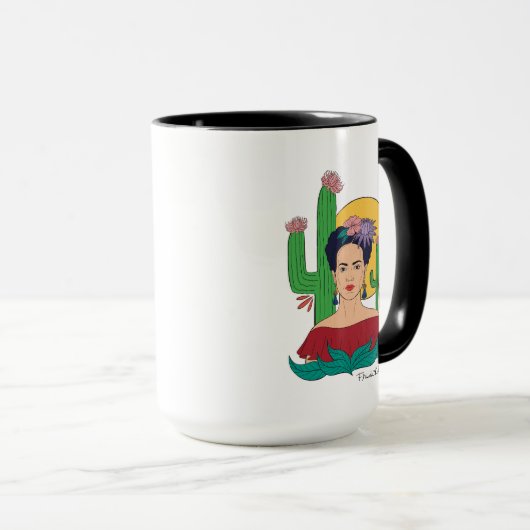 Mug Frida Kahlo Desert Graphic (Devant droit)