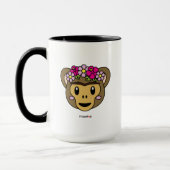 Mug Frida Kahlo | FridaMoji - singe (Gauche)