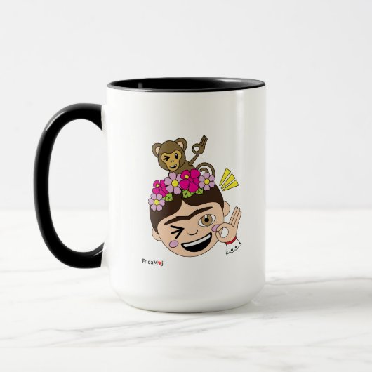 Mug Frida Kahlo | FridaMoji - un OK (Gauche)