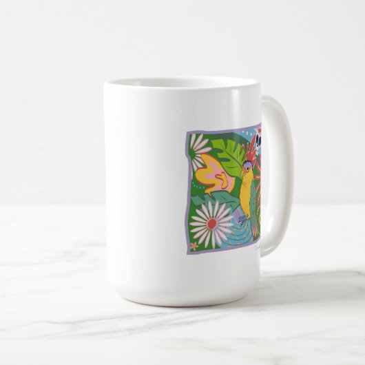 Mug Frida Kahlo Parrot Graphic (Devant droit)