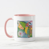 Mug Frida Kahlo Parrot Graphic (Gauche)