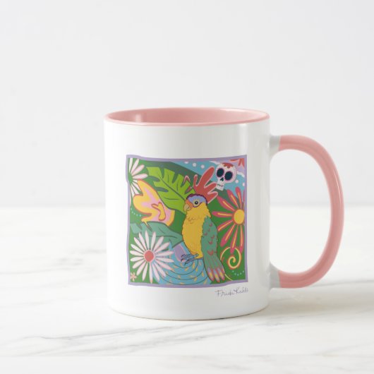 Mug Frida Kahlo Parrot Graphic (Droite)