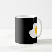 Mug Fried Egg Graphic Funny Breakfast Eggs Lover  (Devant droit)