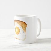 Mug Fried egg on toast (Devant droit)