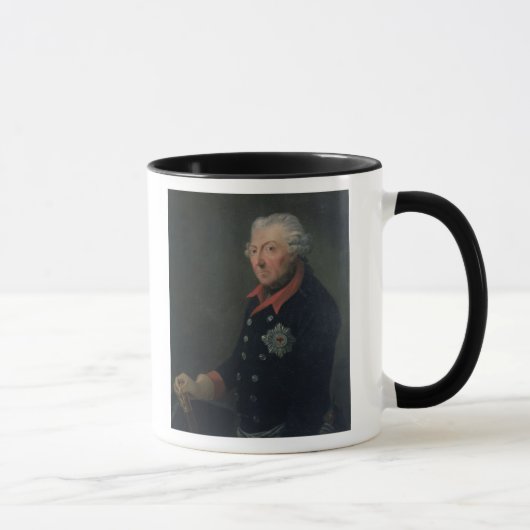 Mug Friedrich le grand portant l'uniforme (Droite)