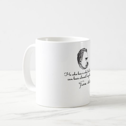 Mug Friedrich nietzsche cite (Devant gauche)