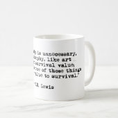 Mug Friend Best Friend CS Lewis Citation (Devant droit)