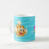 Mug FriendFish dessin animé poisson (Devant gauche)