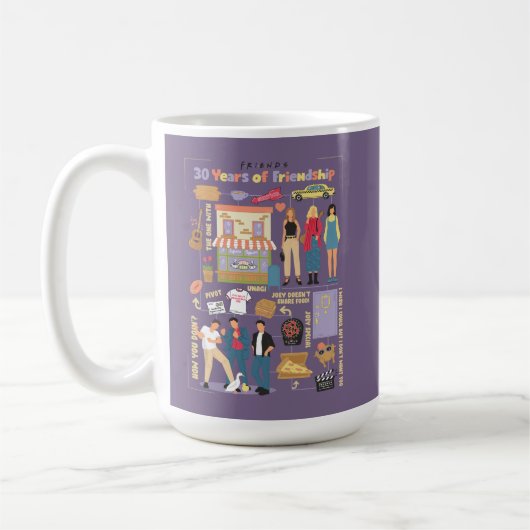 Mug FRIENDS™ | 30 Ans d'Amitié (Gauche)