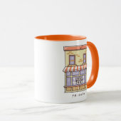 Mug FRIENDS™ | Café Central Perk Dessin Animé (Devant droit)