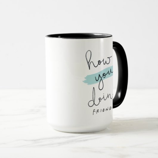 Mug FRIENDS™| Comment ça va ? (Devant droit)