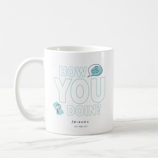 Mug FRIENDS™ | Comment vas-tu ? (Gauche)