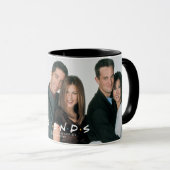 Mug FRIENDS™ | Couples s'enlaçant (Devant droit)