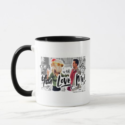 Mug FRIENDS™ | Dinde de Thanksgiving sur la tête de Mo (Gauche)