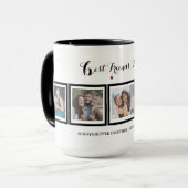 Mug  Friends Heart Photo Collage changer la couleur de (Devant gauche)