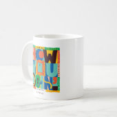 Mug FRIENDS™ | How You Doin' - Graphisme Vif (Devant gauche)