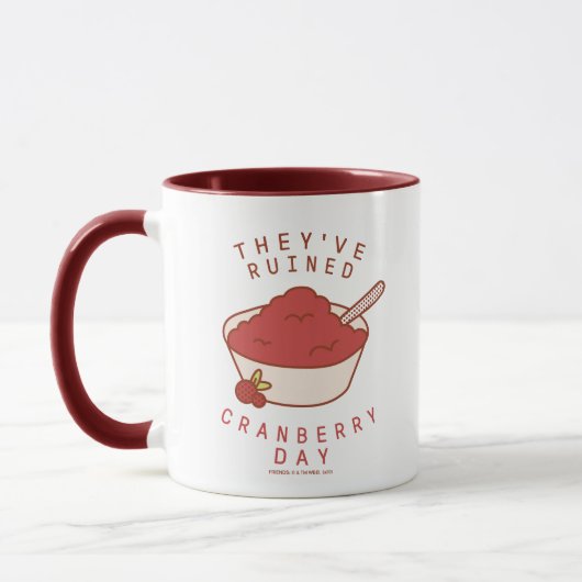 Mug FRIENDS™ | Ils ont gâché le jour des canneberges (Gauche)