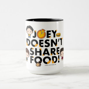 Mug FRIENDS™  Joey ne partage pas de nourriture Chibi