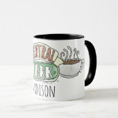 Mug FRIENDS™ | Logo aquarelle Central Perk (Devant droit)