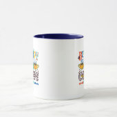 Mug FRIENDS™ | Mais d'abord Café Graphisme Vif (Centre)