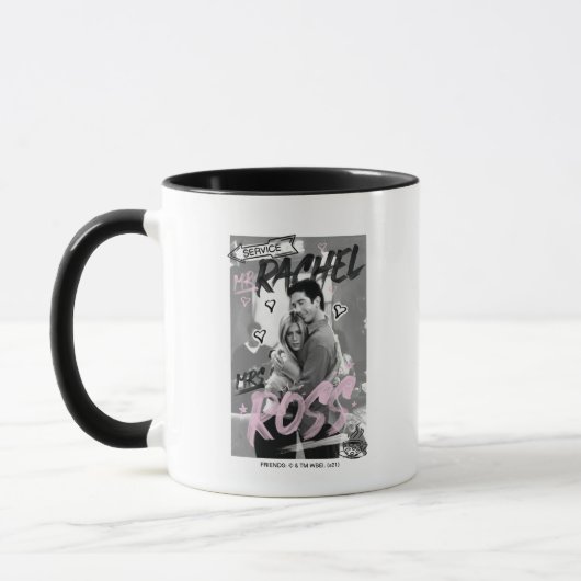 Mug FRIENDS™ | Mme Rachel & M. Ross (Gauche)