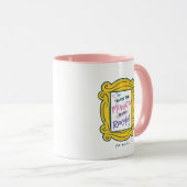 Mug FRIENDS™ Peephole| Tu es la Monica à ma Rachel (Devant droit)