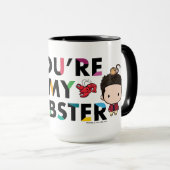 Mug FRIENDS™ | Ross & Rachel Lobster Chibi (Devant droit)