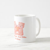 MUG FRIENDSHIP DAY BEST FRIEND, FUNNY BEARS FRIENDS (Devant droit)