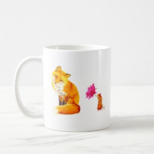 Mug Friendship Fox et Mouse (Gauche)